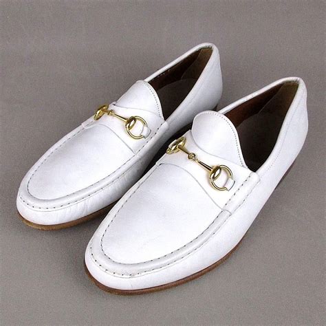 gucci leather dress shoes|white Gucci shoes men.